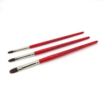 FF RED Star Gelpinsel, 3er-​Set, Katzenzunge